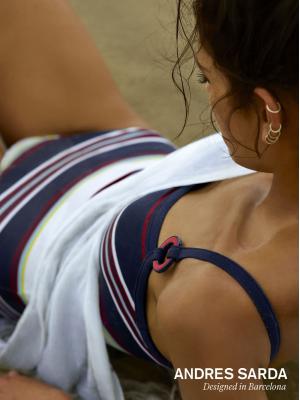 Купальник в полоску Andres Sarda 3406731smrc PITTA 