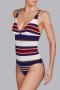 Купальник в полоску с мягкой треугольной чашкой Andres Sarda 3406736smrd PITTA 