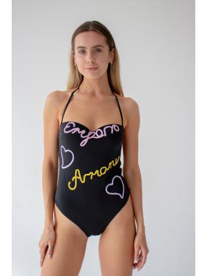 Слитный купальник Armani 262208 4R333-33921