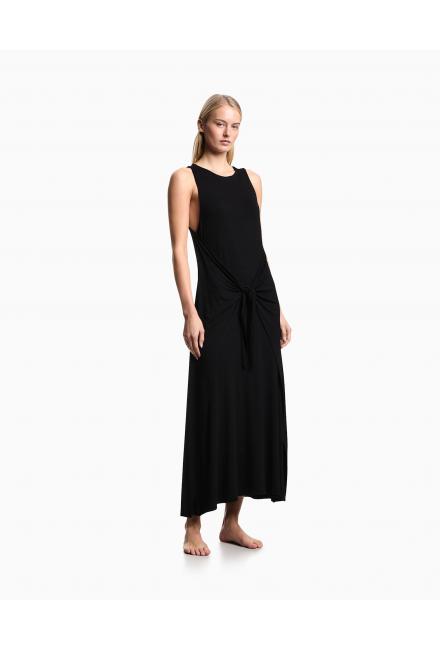 Жіноча довга сукня EMPORIO ARMANI EW003413 AF2024 black