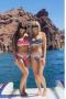 Раздельный купальник в полоску Beach Bunny Emerson B19140T2-red