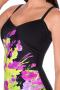 Слитный купальник с боковой драпировкой Bip-bip Plage Exotique Breeze 