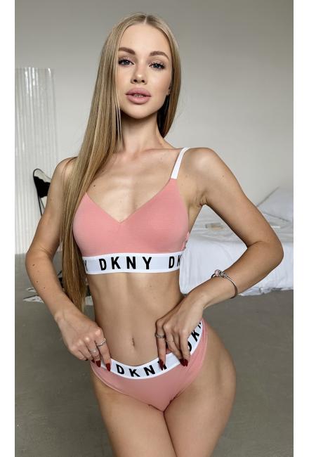 Бюстгальтер трикутник DKNY Cozy boyfriend DK4518-pink