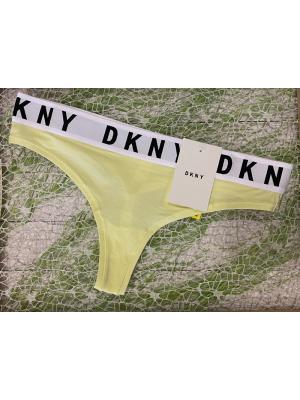 Труси стрінги DKNY Cozy boyfriend DK4529-lime