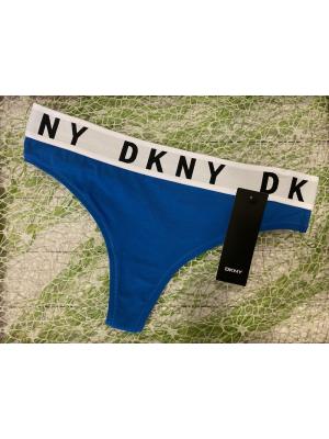 Труси стрінги DKNY Cozy boyfriend DK4529-blue