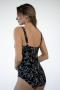 Суцільний купальник DKNY DIXMS-064-bw
