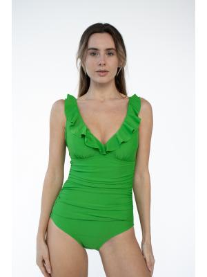 Суцільний купальник DKNY DIXMS-691-green