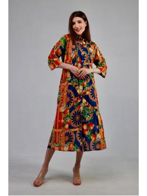Сорочка-туніка з коротким рукавом 23A-716-21C