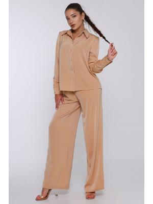 Женский классический костюм  Jolie 6025- beige