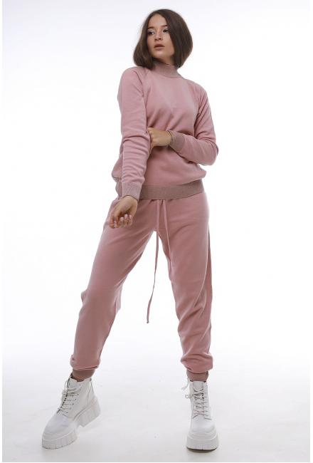 Женский костюм (Свитер, брюки) 47054-rose