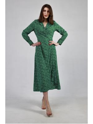 Плаття з прінтом, на запах Jolie 19616