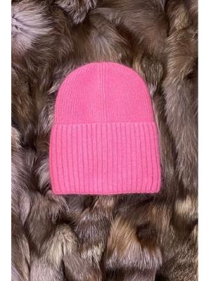 Шапка с отворотом  Jolie 5026-pink