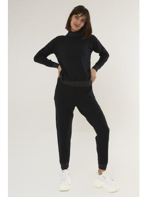 Женский костюм (Свитер, брюки) 47054-black