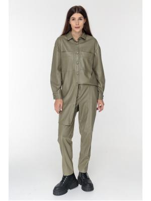 Брюки из экокожи LY-6148-ol 