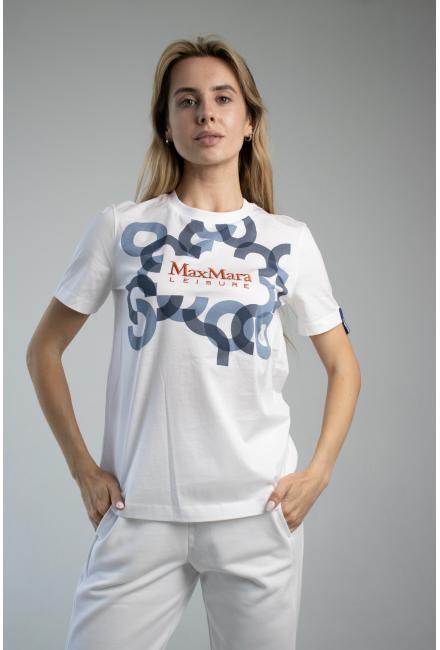 Жіноча футболка Max Mara Obliqua 2416941108