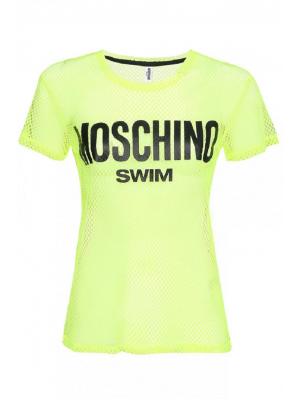 Футболка из сетки Moschino A1903 2104L