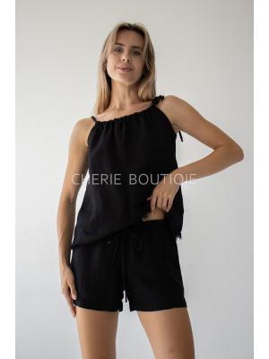 Майка Nicole Olivier DENOISELLE black