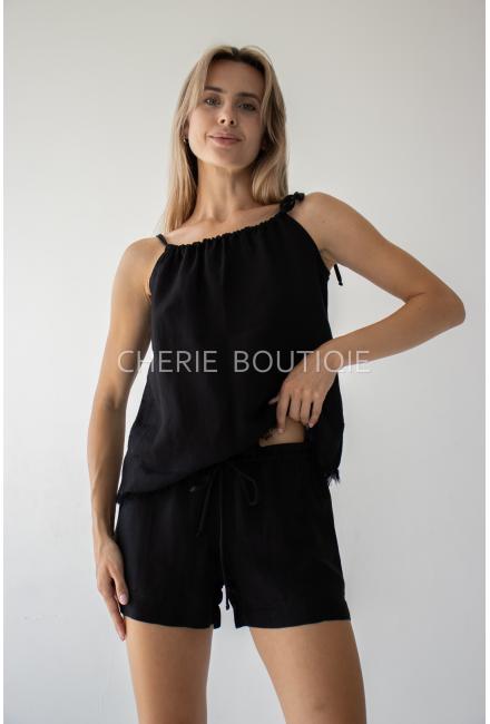 Майка Nicole Olivier DENOISELLE black