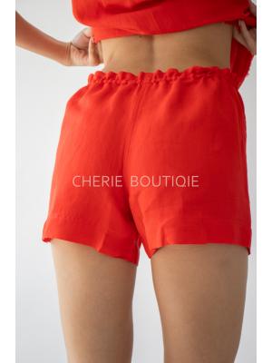 Шорти Nicole Olivier DENON red
