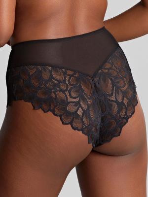 Трусики з високою посадкою Panache Allure 10764 Black