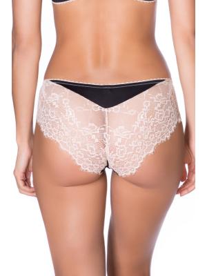Трусики с контрастным кружевом Rose&Petal RP49018