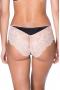 Трусики с контрастным кружевом Rose&Petal RP49018
