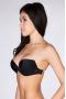Бюстгальтер Push-up с силиконовыми спинкой и бретелями Rose&Petal RP8143