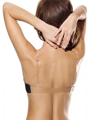Бюстгальтер Push-up с силиконовыми спинкой и бретелями Rose&Petal RP8143