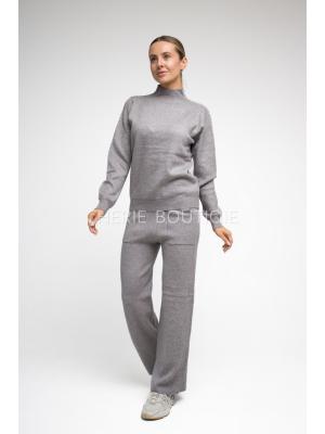 Женский костюм (Свитер, брюки) 102-2467T-87-grey
