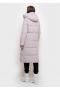 Довга жіноча куртка Samange 87-030-110-SA-pink-grey
