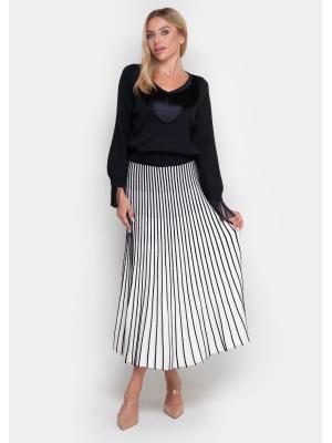  Спідниця Samange 106-083-87-WHITE/black
