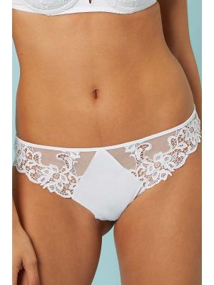 Стринги с гипюровыми вставками по бокам Simone Perele SAG 15C700-011
