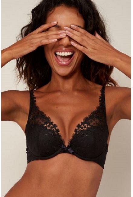 Бюстгальтер с высокой каплевидной уплотненной чашкой Push-up Simone Perele WISH 12B347-b