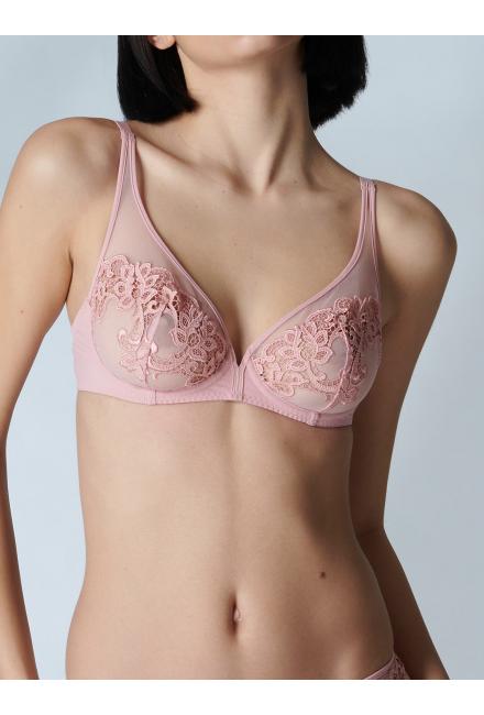 Бюстгальтер с чашкой из прозрачной паутинки Simone Perele SAG 15C319-347
