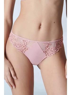 Стринги с гипюровыми вставками по бокам Simone Perele SAG 15C700-347