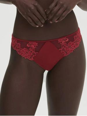 Стринги с гипюровыми вставками по бокам Simone Perele SAG 15C700-459