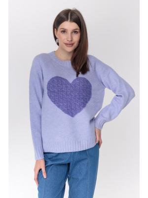 Джемпер с сердцем  Fine SJ5529-l