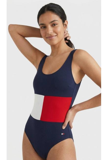 Суцільний купальник у спортивному стилі Tommy Hilfiger 450058